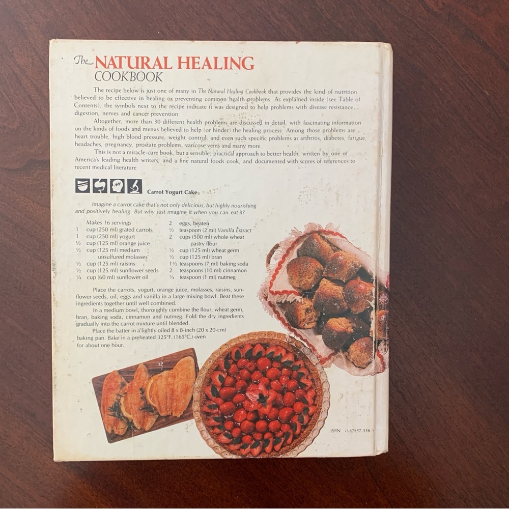 The Natural Healing Cookbook by Mark Bricklin - Cream Cover - Picture 5 of 5